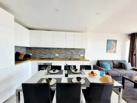 T3 Canet-en-Roussillon, accès plage directe & piscine : photo 7