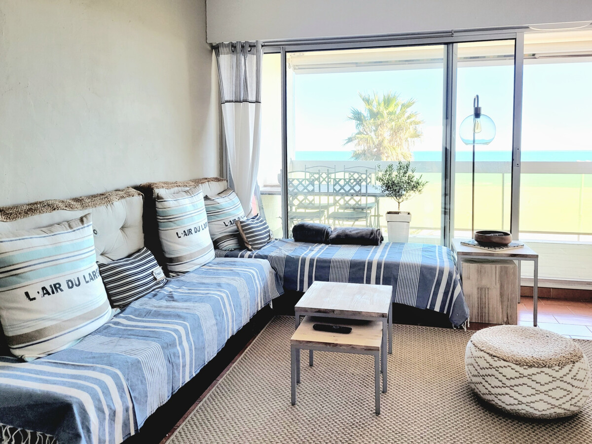 T2 front de mer avec terrasse 10m² à Canet-en-Roussillon - Photo 2