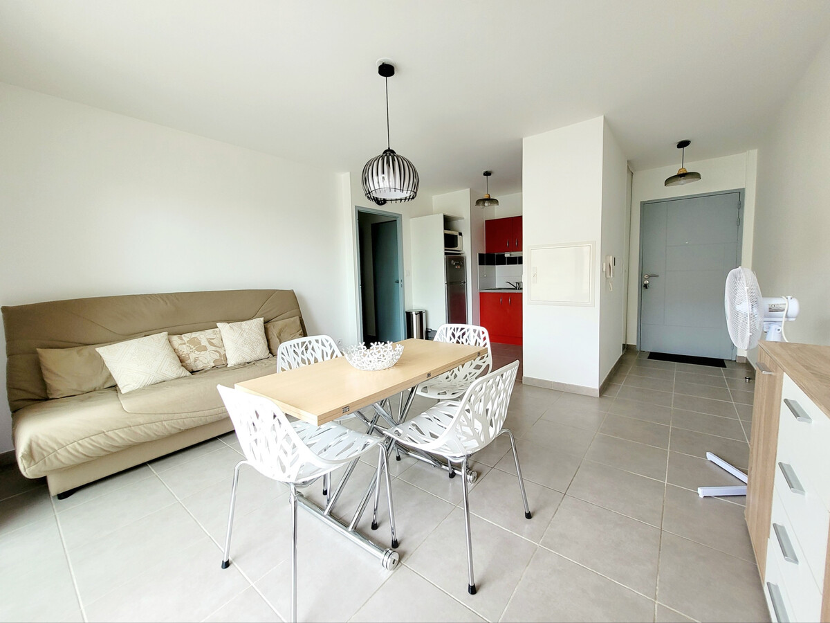 T2 moderne 42m² avec piscine et garage à Canet - Photo 3