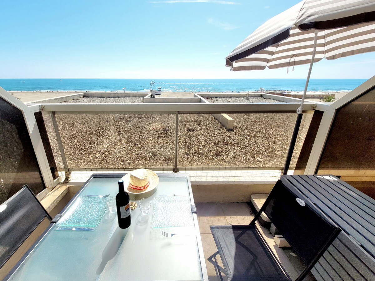 Studio 20m² vue mer avec terrasse à Canet-en-Roussillon - Photo 2