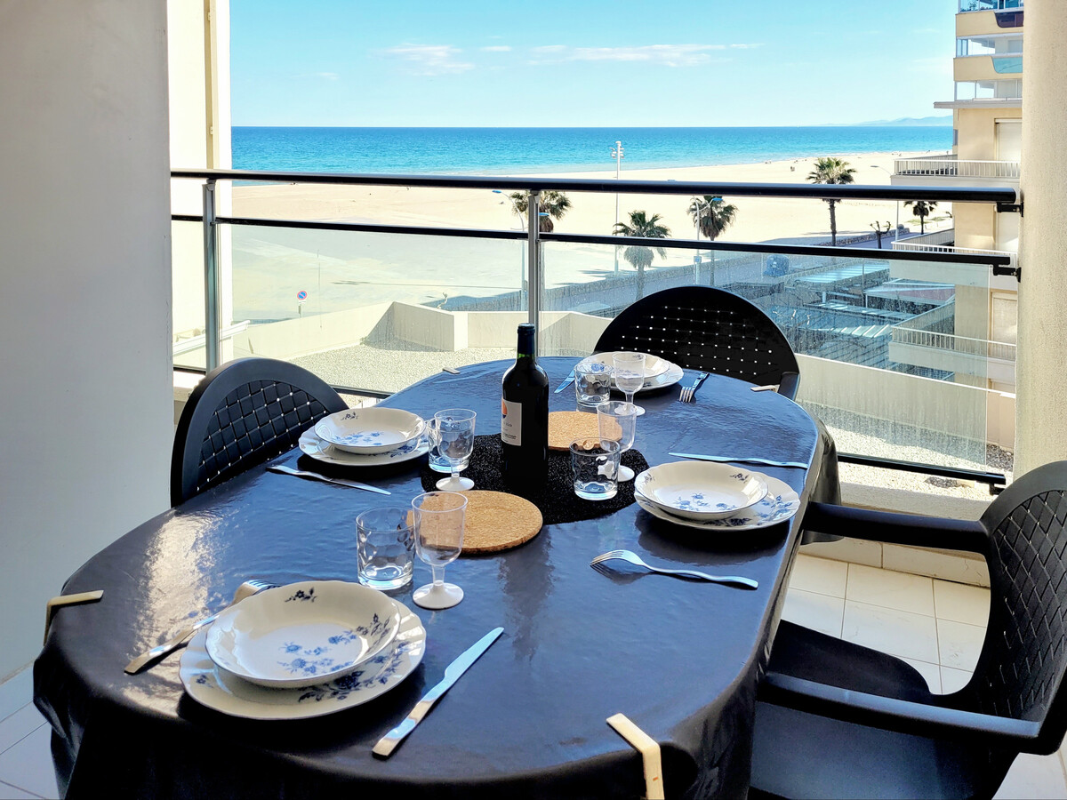Studio alcôve 26m² avec terrasse mer à Canet-en-Roussillon - Photo 1
