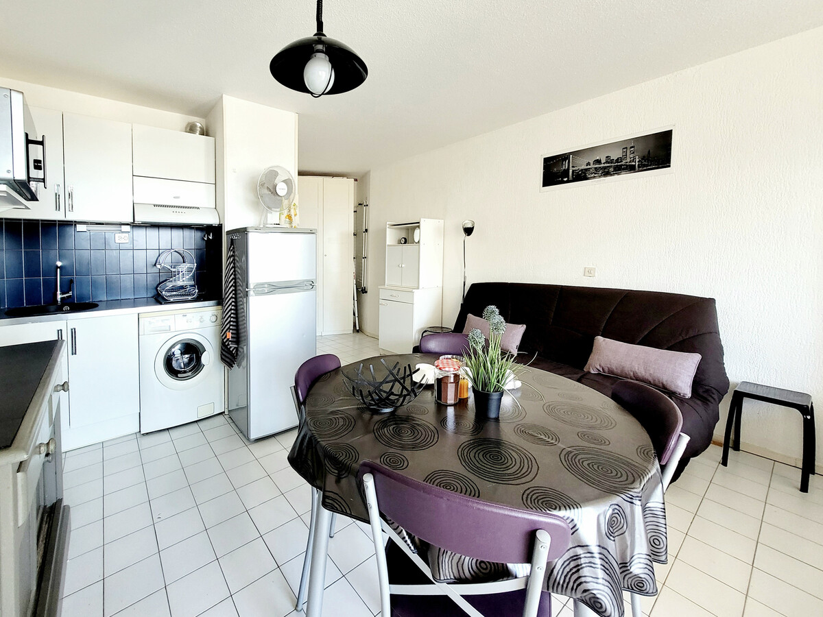 Studio alcôve 26m² avec terrasse mer à Canet-en-Roussillon - Photo 3