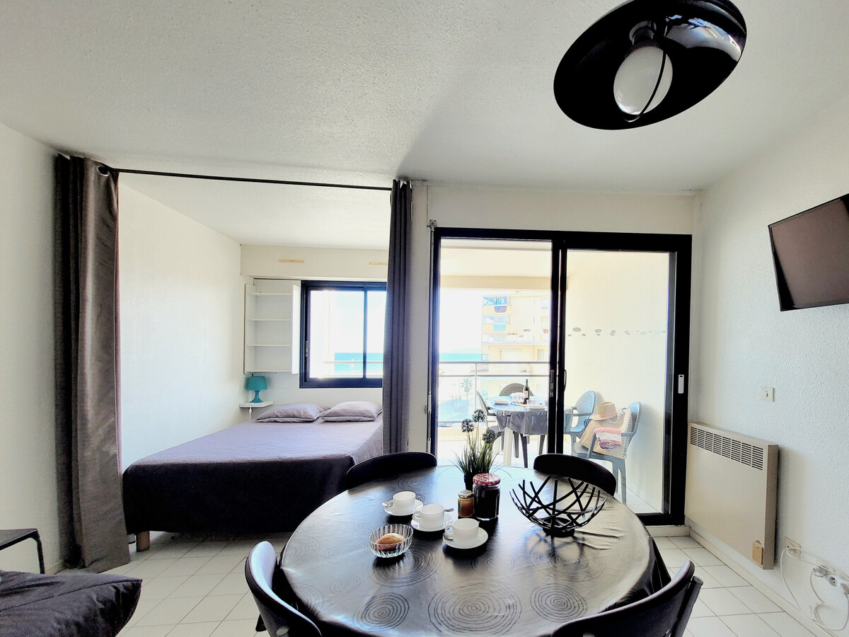 Studio alcôve 26m² avec terrasse mer à Canet-en-Roussillon - Photo 8