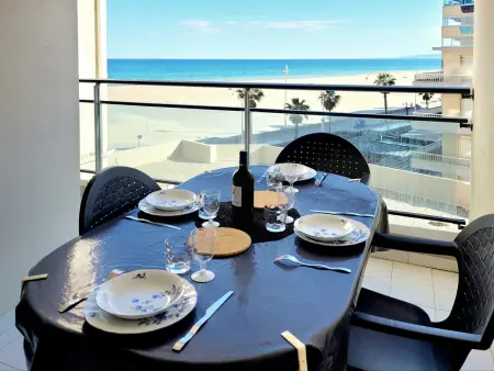 Location appartement à Canet en Roussillon, Canet-en-Roussillon - Studio alcôve 4 pers - Terrasse - Parking privé