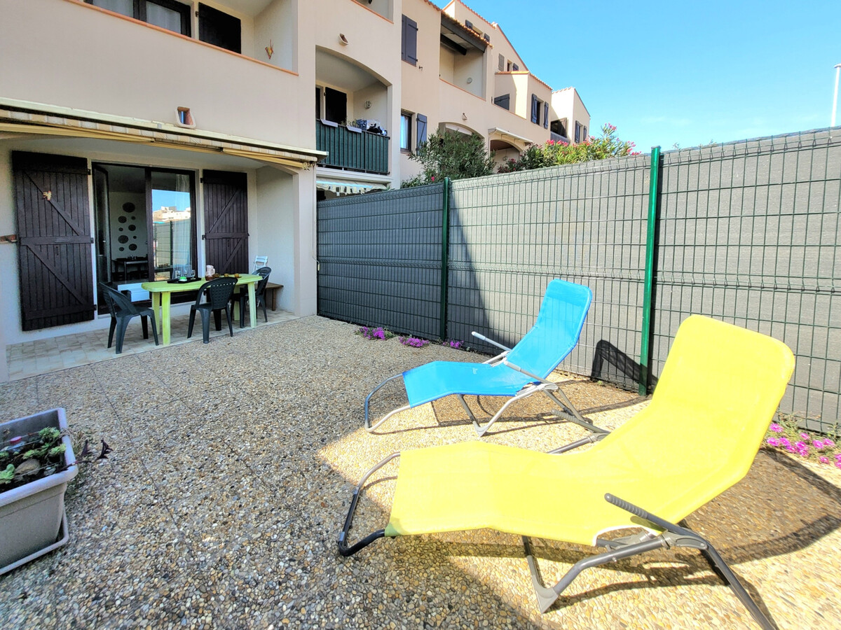 Studio cabine 25m² avec terrasse 21m² à Canet-en-Roussillon - Photo 1