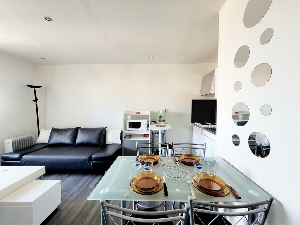 Studio cabine 25m² avec terrasse 21m² à Canet-en-Roussillon - Photo 3