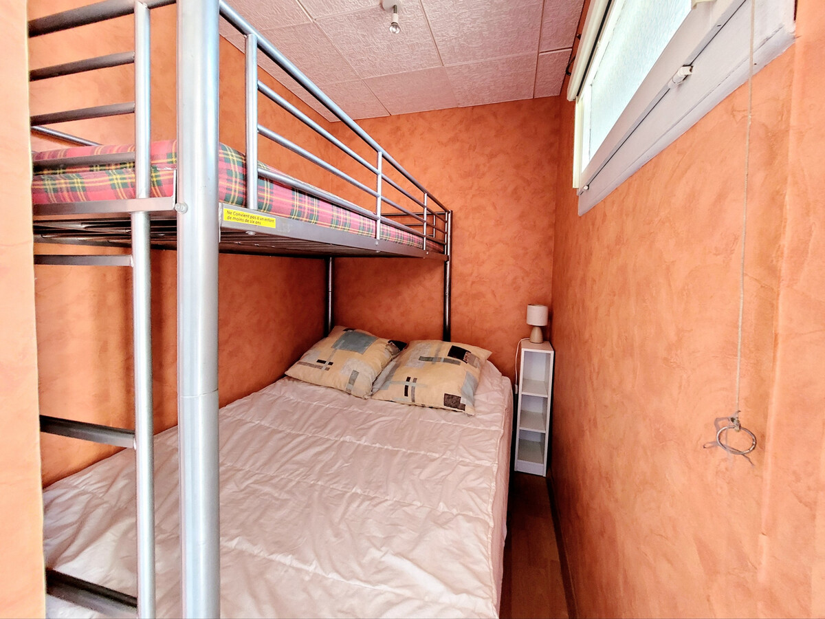 Studio cabine 25m² avec terrasse 21m² à Canet-en-Roussillon - Photo 11