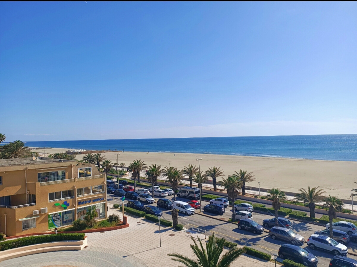 T3 54m² Canet-en-Roussillon, terrasse vue mer et Canigou - Photo 13