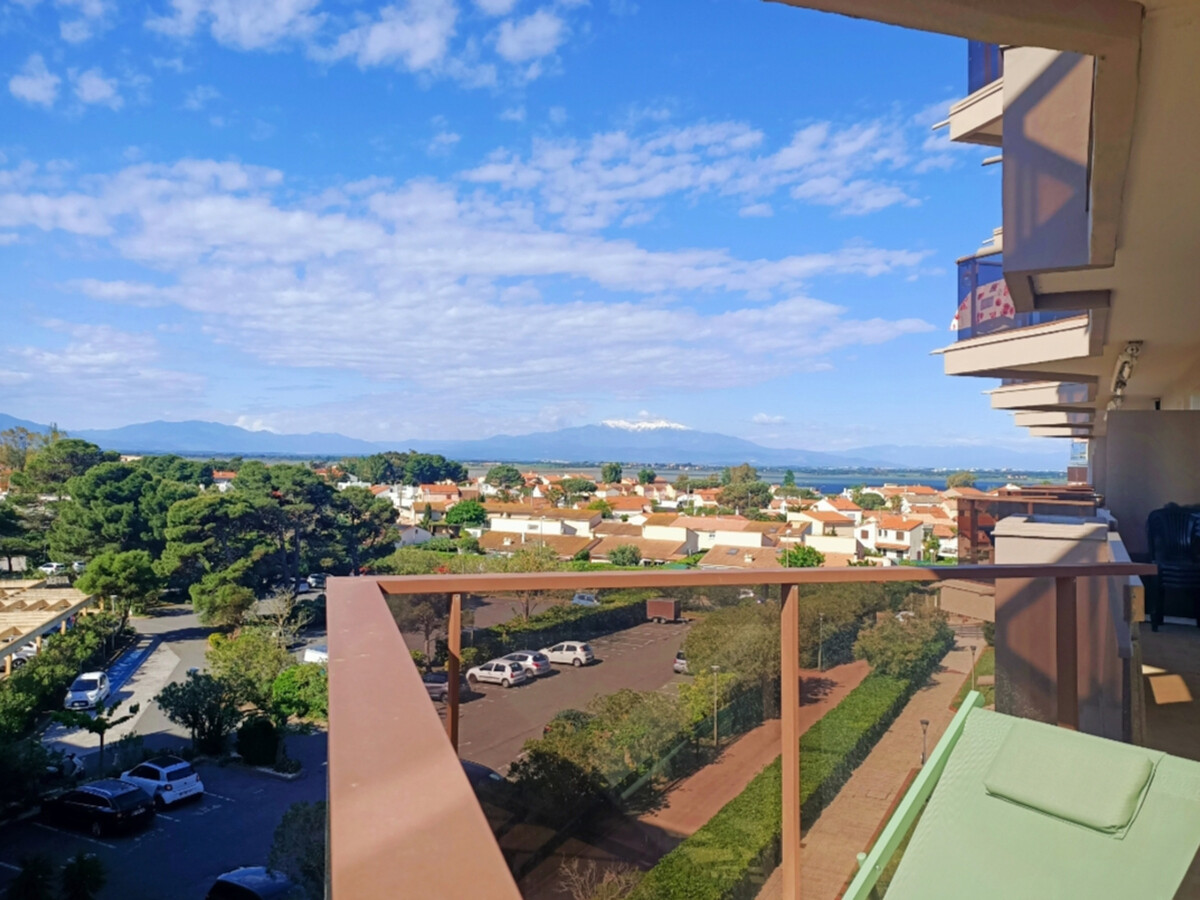 T3 54m² Canet-en-Roussillon, terrasse vue mer et Canigou - Photo 14