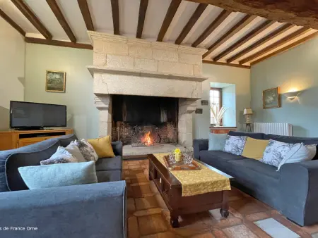 Manoir du XVème siècle avec jardin privé, cheminée et animaux acceptés - Photo 7