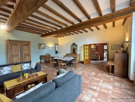 Manoir du XVème siècle avec jardin privé, cheminée et animaux acceptés - Photo 8