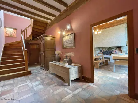 Manoir du XVème siècle avec jardin privé, cheminée et animaux acceptés - Photo 10