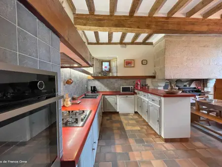 Manoir du XVème siècle avec jardin privé, cheminée et animaux acceptés - Photo 15