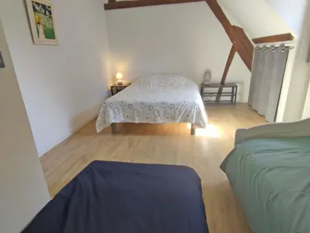 Manoir du XVème siècle avec jardin privé, cheminée et animaux acceptés - Photo 25