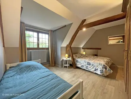 Manoir du XVème siècle avec jardin privé, cheminée et animaux acceptés - Photo 28