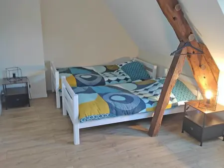 Manoir du XVème siècle avec jardin privé, cheminée et animaux acceptés - Photo 29