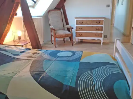 Manoir du XVème siècle avec jardin privé, cheminée et animaux acceptés - Photo 30