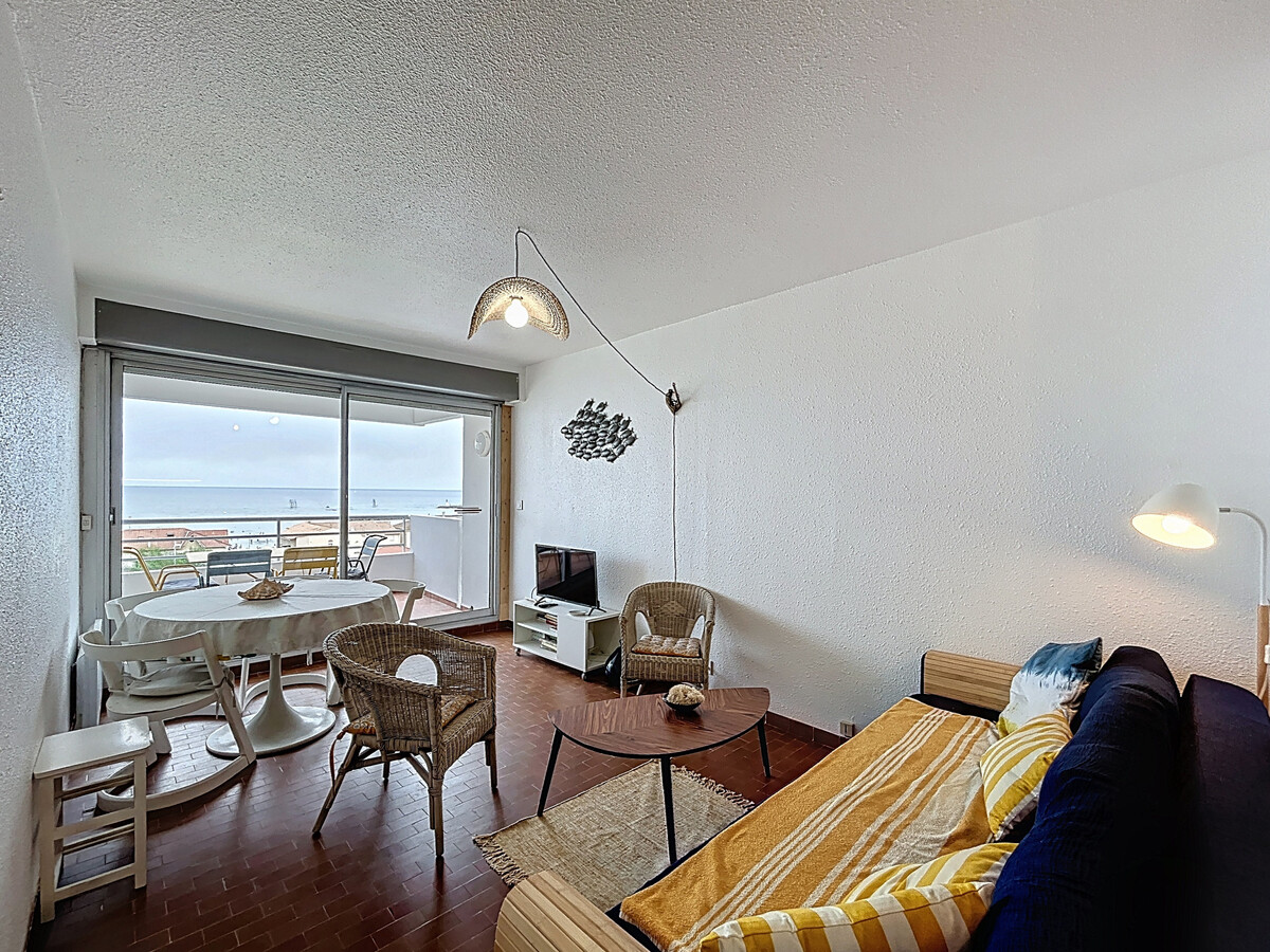 T2 vue mer Carnon - 4 couchages, 5e étage avec ascenseur - Photo 4