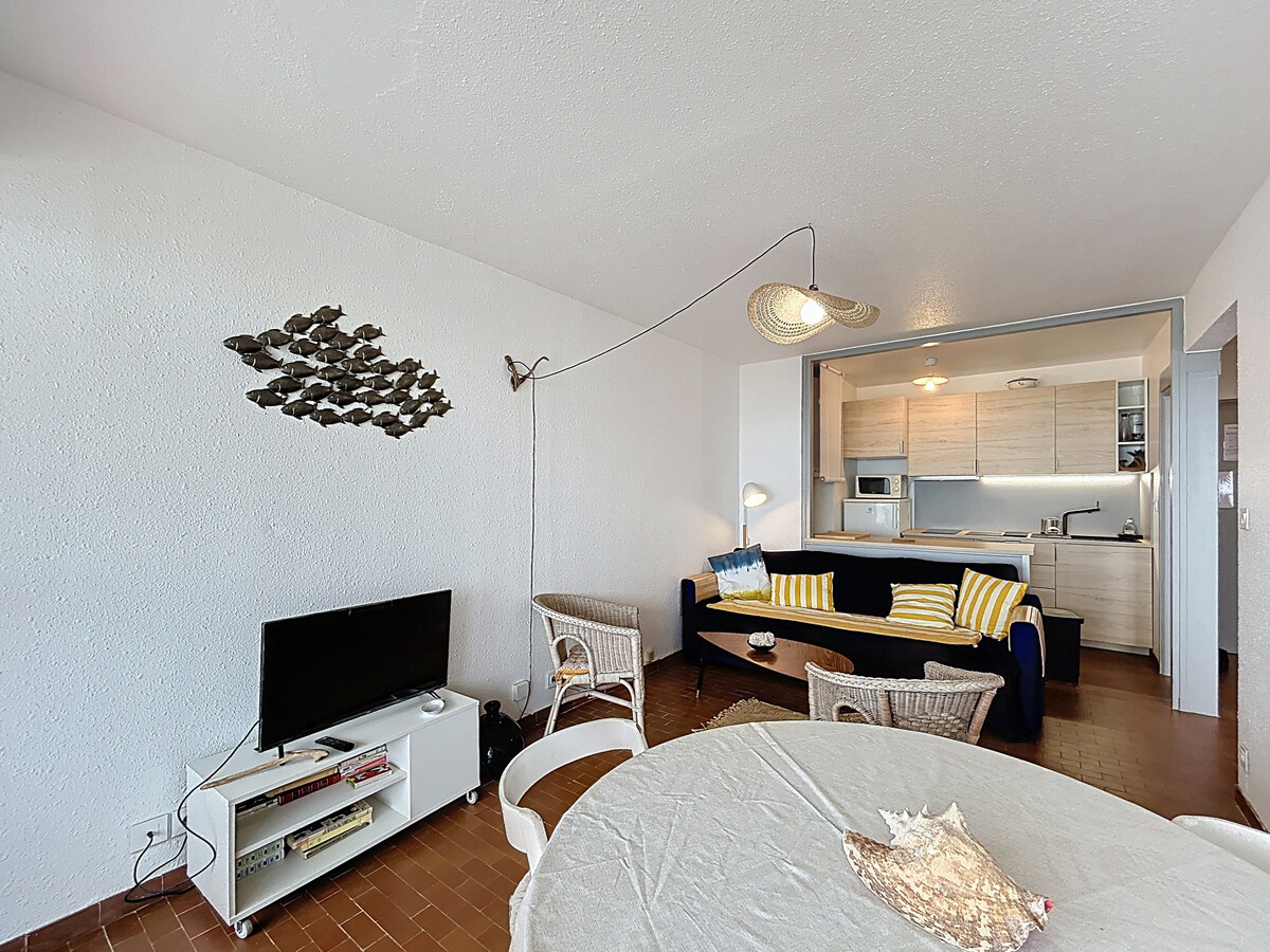 T2 vue mer Carnon - 4 couchages, 5e étage avec ascenseur - Photo 8