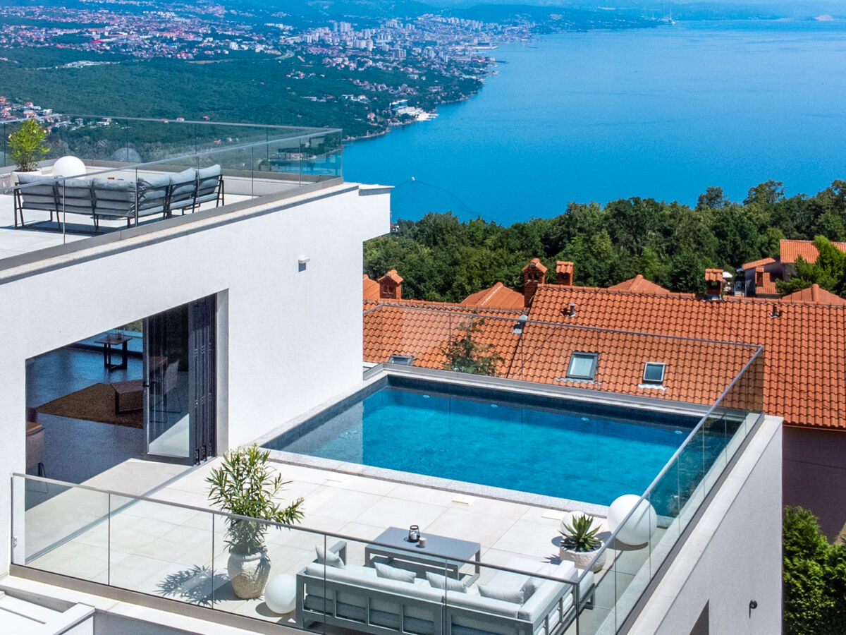 Villa Opatija Sky, 4 chambres, piscine privée et vue mer - Photo 1