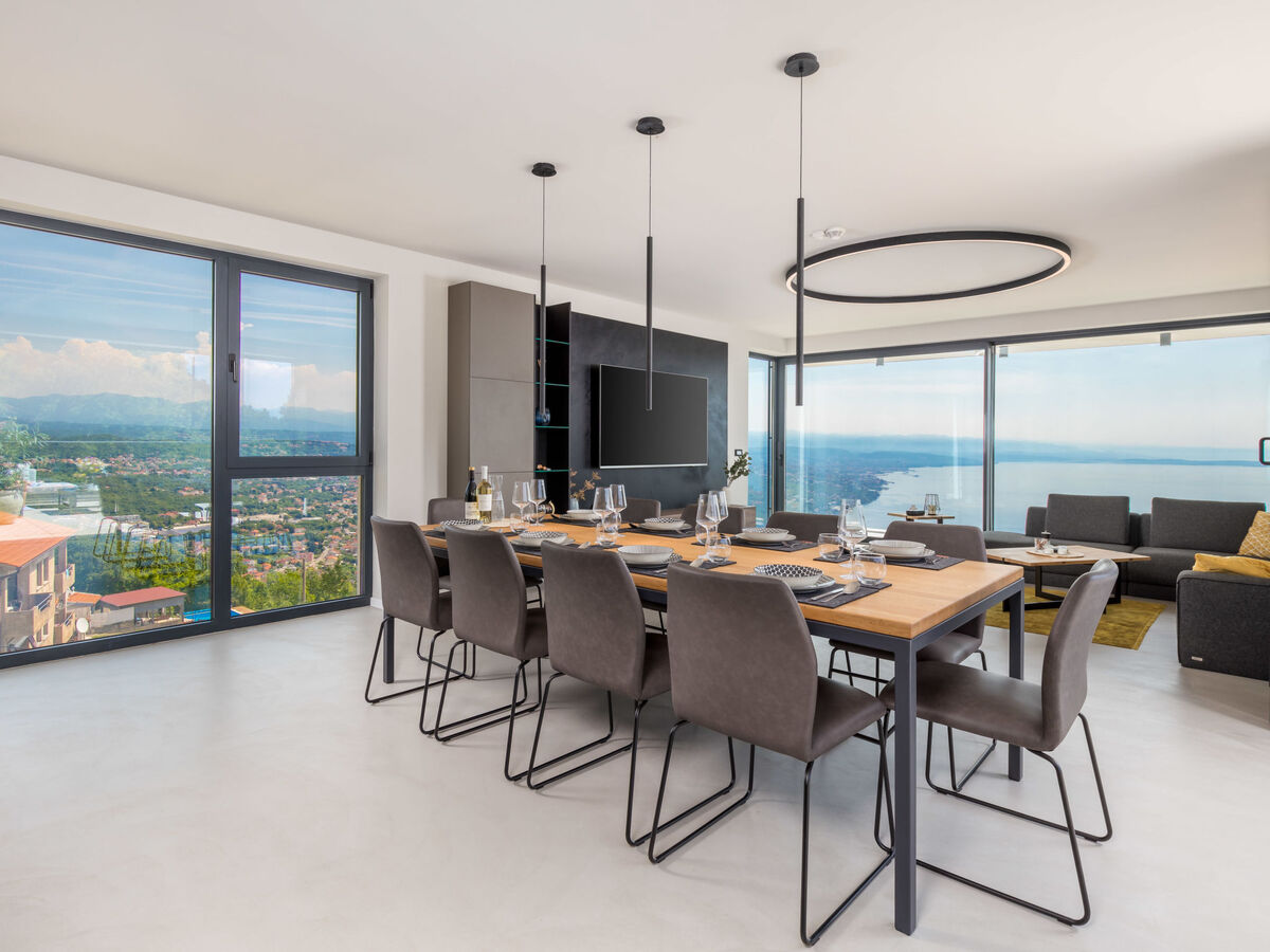 Villa Opatija Sky, 4 chambres, piscine privée et vue mer - Photo 9