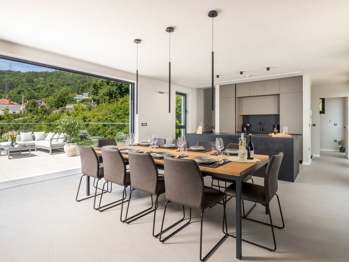 Villa Opatija Sky, 4 chambres, piscine privée et vue mer - Photo 15