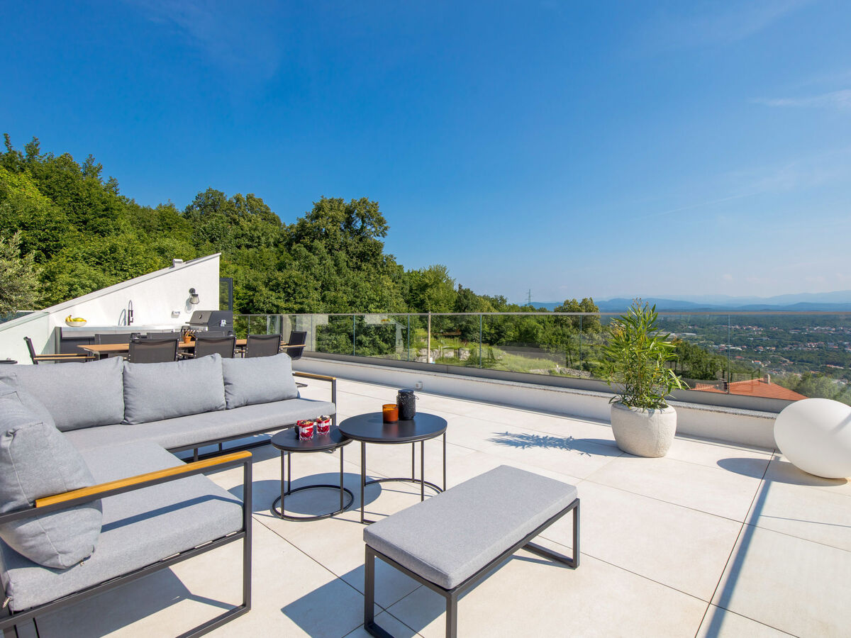 Villa Opatija Sky, 4 chambres, piscine privée et vue mer - Photo 19