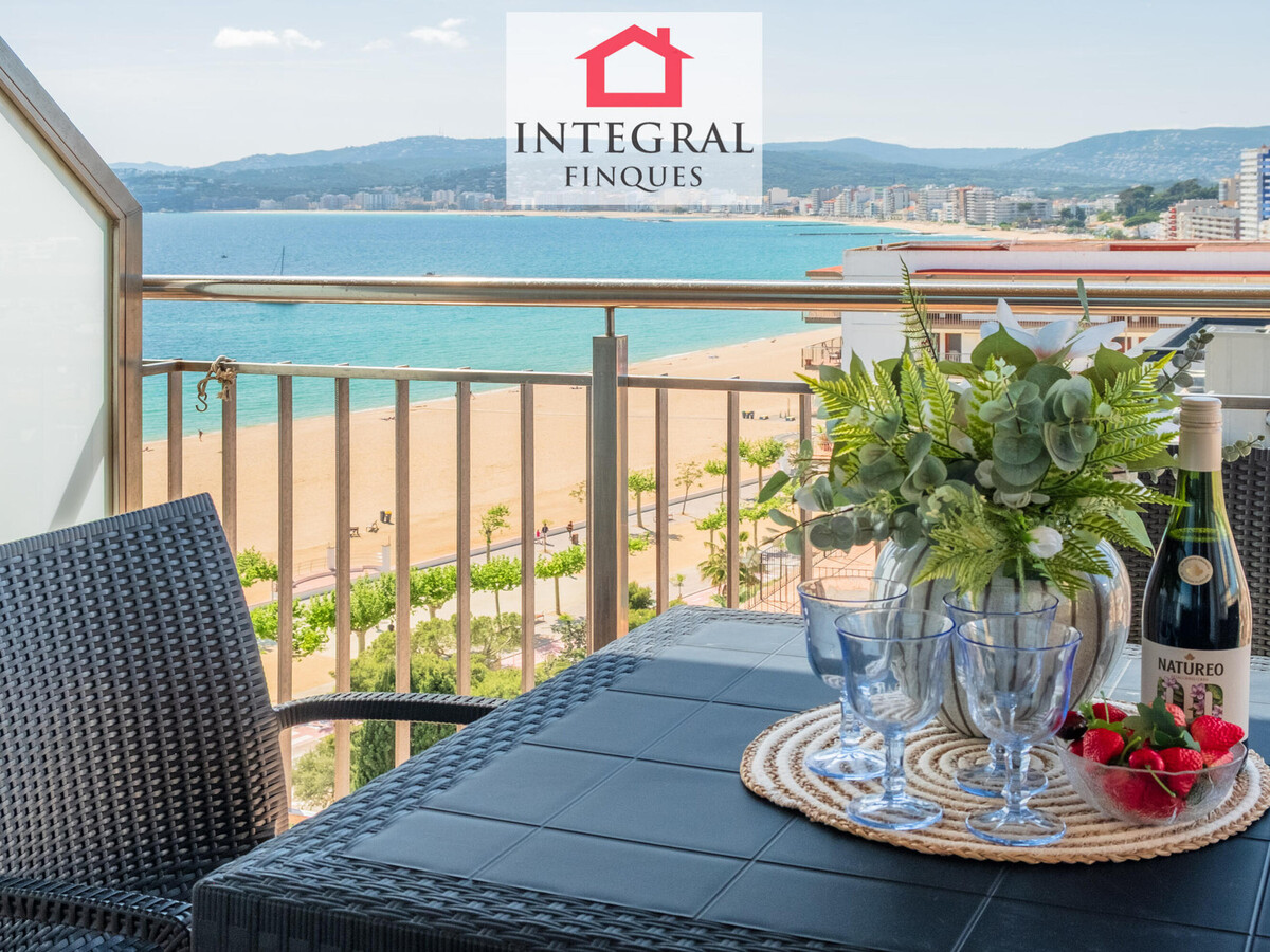 Appartement face à la plage Gran de Palamós, balcon vue mer - Photo 1