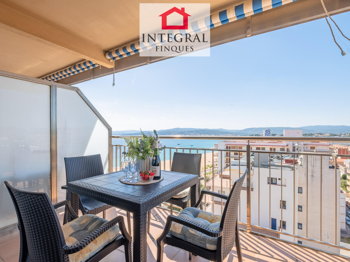 Appartement face à la plage Gran de Palamós, balcon vue mer - Photo 19