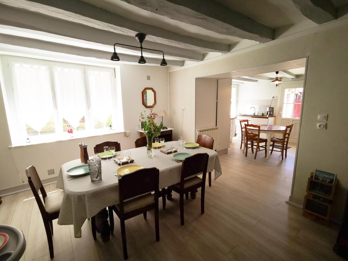 Gîte 7 pers. tout inclus à Descartes, cour privée 70m² - Photo 10