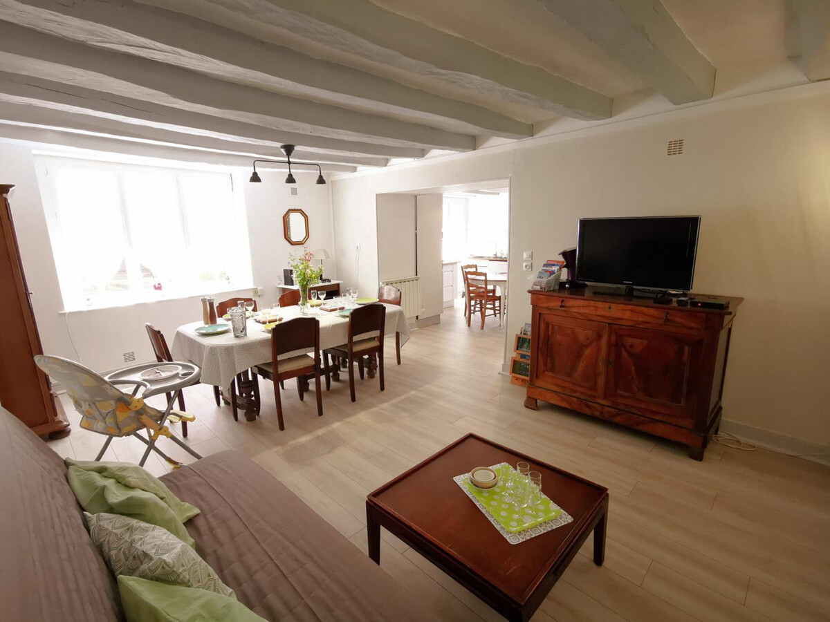 Gîte 7 pers. tout inclus à Descartes, cour privée 70m² - Photo 12