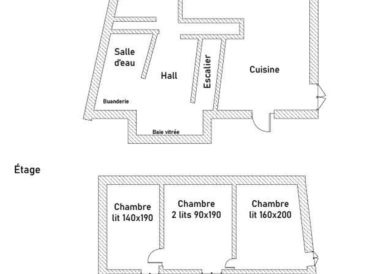 Gîte 7 pers. tout inclus à Descartes, cour privée 70m² - Photo 29