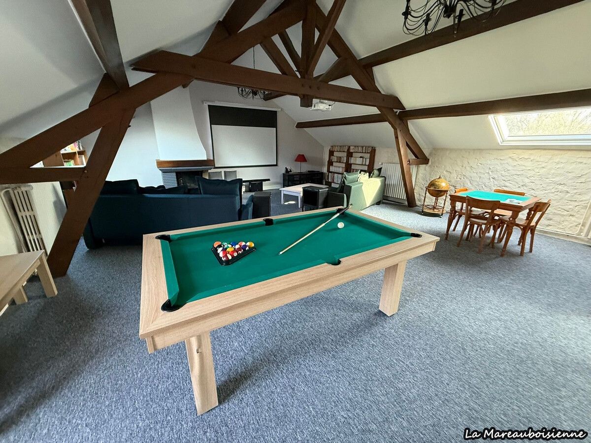 Gîte de charme à Mareau-aux-Bois : parc 3000m², home cinéma, tennis - Photo 11