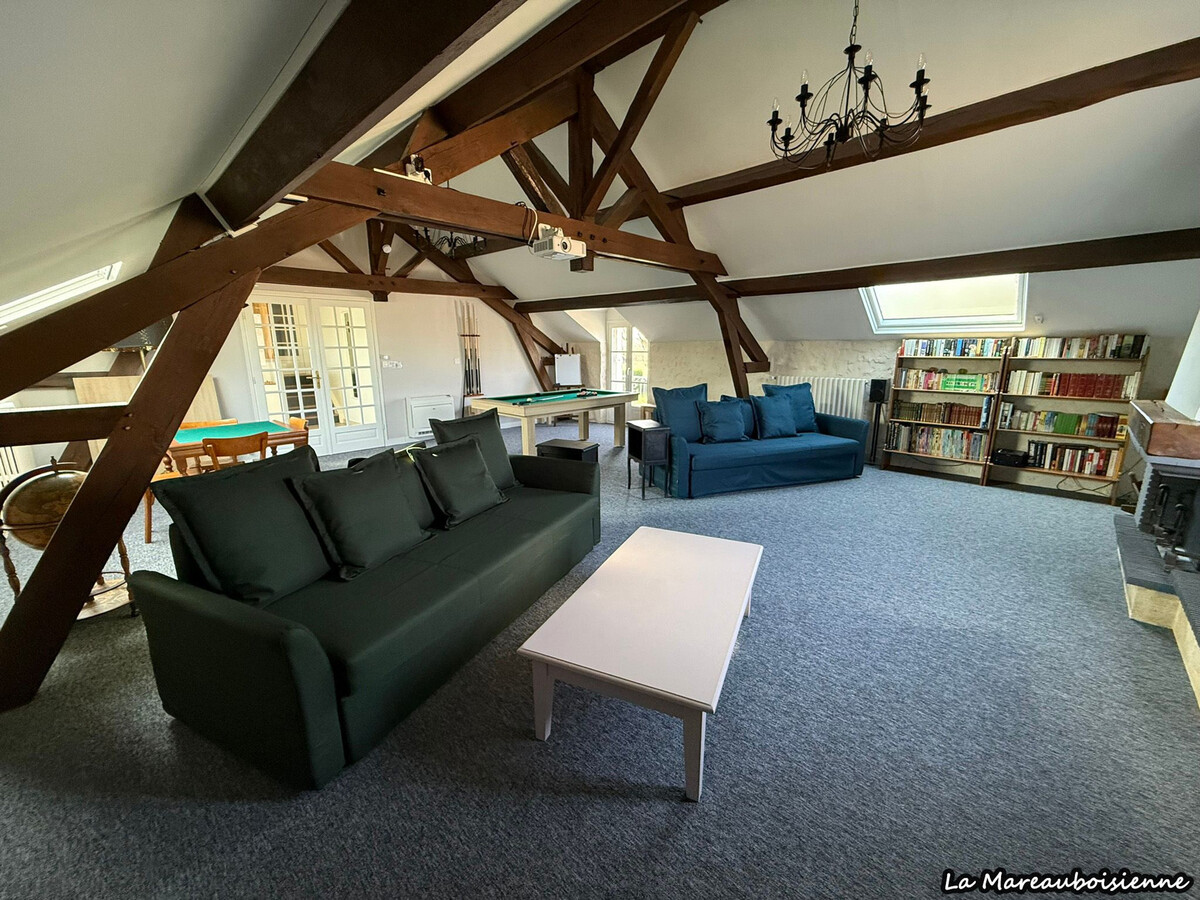 Gîte de charme à Mareau-aux-Bois : parc 3000m², home cinéma, tennis - Photo 15