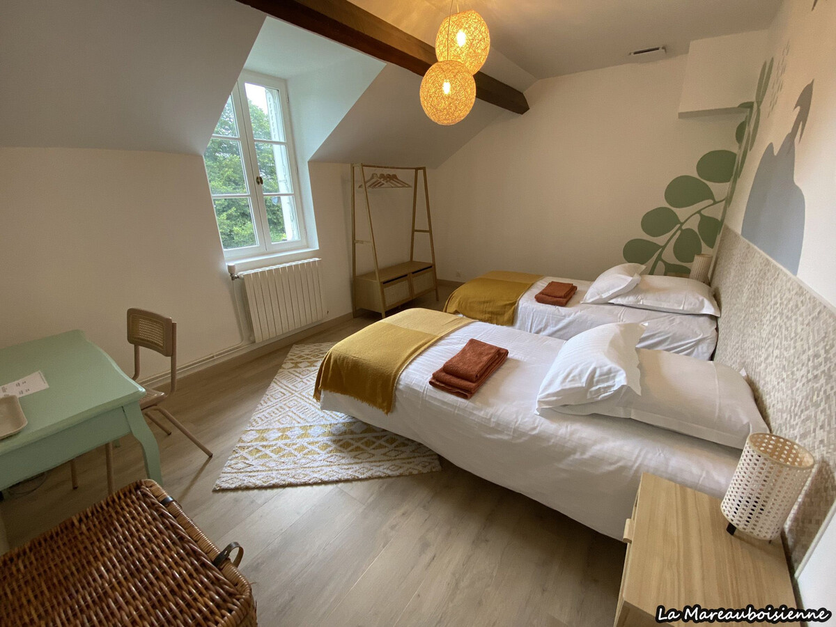 Gîte de charme à Mareau-aux-Bois : parc 3000m², home cinéma, tennis - Photo 29
