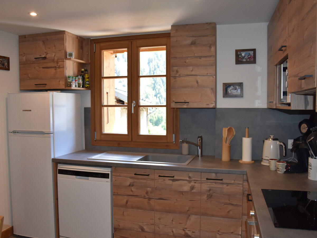 Grange rénovée 4 pers. avec balcon sud à Pralognan - Photo 2