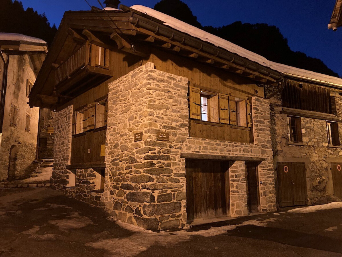 Grange rénovée 4 pers. avec balcon sud à Pralognan - Photo 16