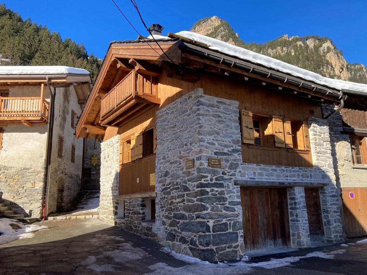 Grange rénovée 4 pers. avec balcon sud à Pralognan - Photo 17