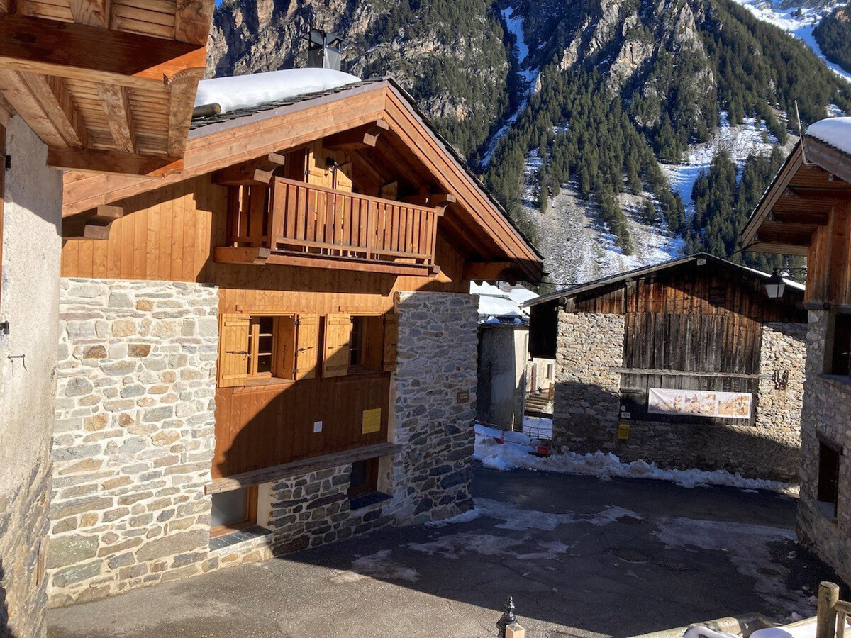 Grange rénovée 4 pers. avec balcon sud à Pralognan - Photo 18