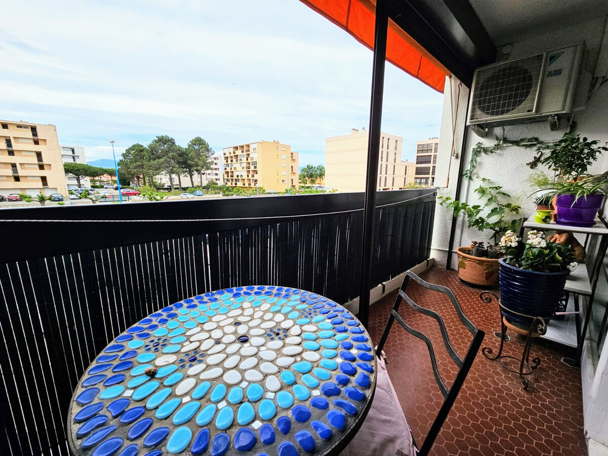 T2 Saint-Cyprien : terrasse, clim et parking près plage - Photo 1