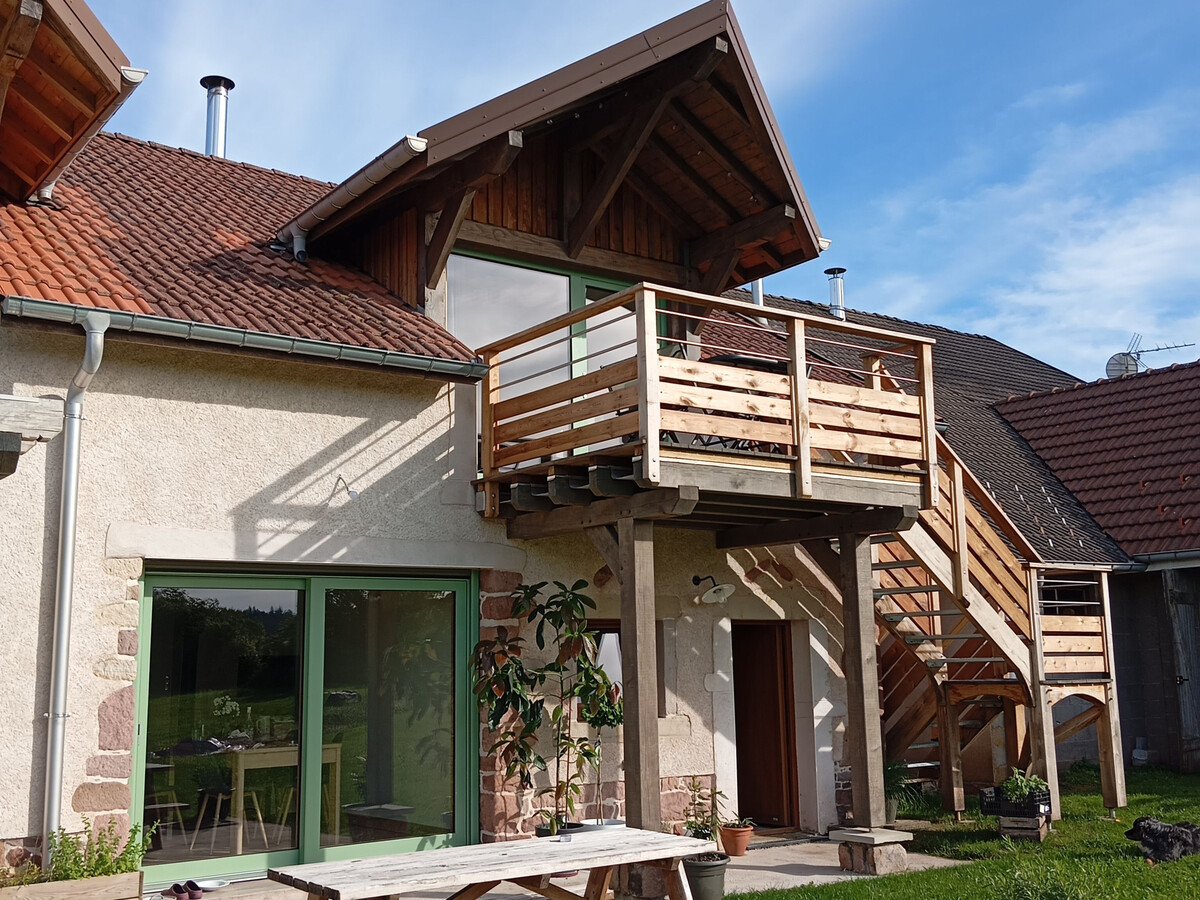 Gîte 2 pers. Girmont-Val-d'Ajol, terrasse privée - Photo 2