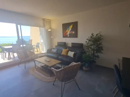 Appartement 3/4 pièces climatisé, vue golfe, Sainte-Maxime : photo 14