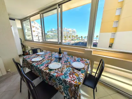 T3 Canet-en-Roussillon : piscine, garage & vue mer : photo 10