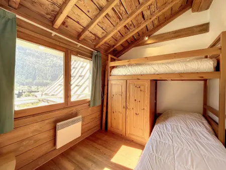 Appart. standing Chamonix, 3 ch, vue Mont-Blanc, parking : photo 10