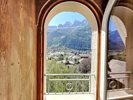 Appart. standing Chamonix, 3 ch, vue Mont-Blanc, parking : photo 13