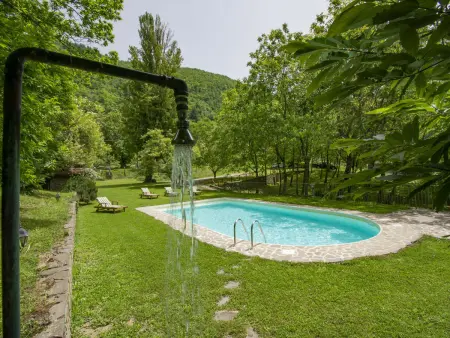 La Moscella, gîte 10 pers. avec piscine à Piazza al Serchio : photo 14