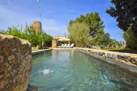 Moulin Estela, maison 8 personnes avec piscine à Sencelles : photo 12