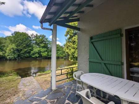 Gîte sur île privée en Berry, accès passerelle : photo 4
