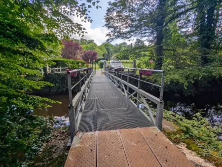 Gîte sur île privée en Berry, accès passerelle : photo 20