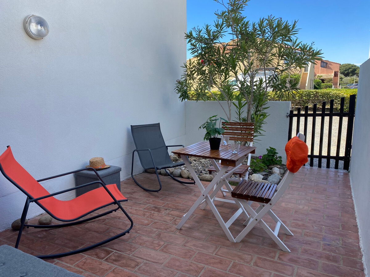 T3 plain pied Port Leucate, terrasse Sud, 2 min plage - Photo 1